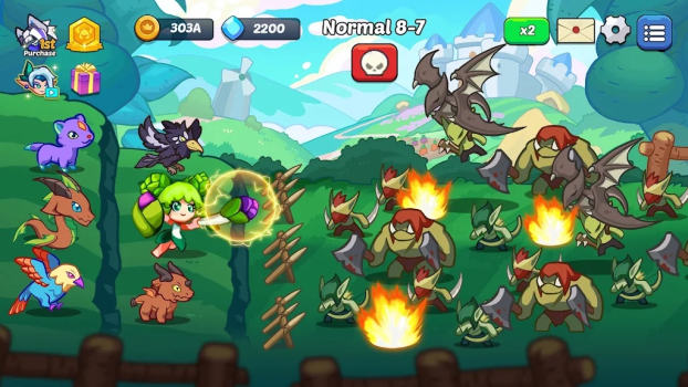 Monsters Clash Idle RPG Games mod apk unlimited money v1.1.04 screenshot 3