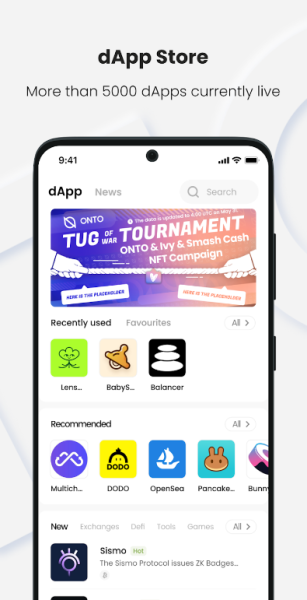 ONTO Cross chain Crypto Wallet App Download Latest Version