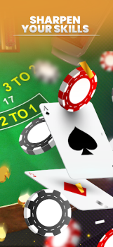 Mega Blackjack 3D Casino mod apk unlimited money v0.1.5 screenshot 1