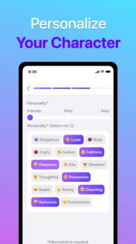 Chatty AI Roleplay Characters Mod Apk 1.3.4 Unlocked Everything v1.3.4 screenshot 1