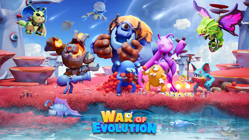 War of Evolution mod menu apk 70074 unlimited money and gems