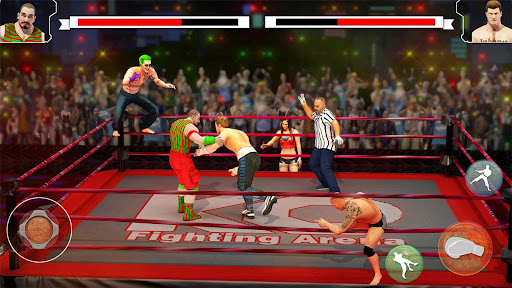 Beat Em Up Wrestling Game mod apk unlimited health
