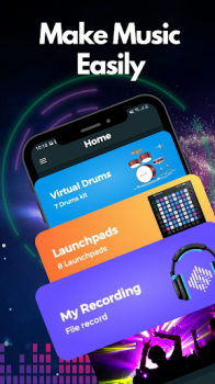 Drum Pad Beat Maker mod apk unlocked everything v1.1.0 screenshot 1