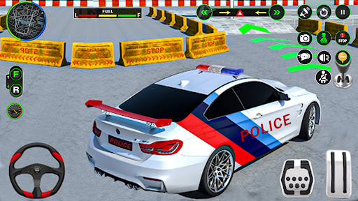 Police Car Parking Car Games mod apk download