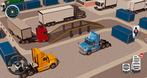 Truck Driver Driving Games mod apk unlocked everything v1.0.31 screenshot 1