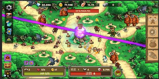 Rush defense idle TD Mod Apk Unlimited Everything