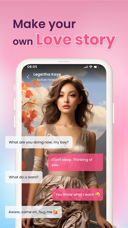 AI Virtual Friend & Companion mod apk 1.0.14 premium unlockedͼƬ1