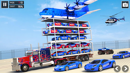 Police Transport Car Parking mod apk unlimited money v5.81 screenshot 2