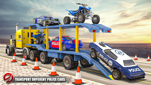 Police Transport Car Parking mod apk unlimited money v5.81 screenshot 3