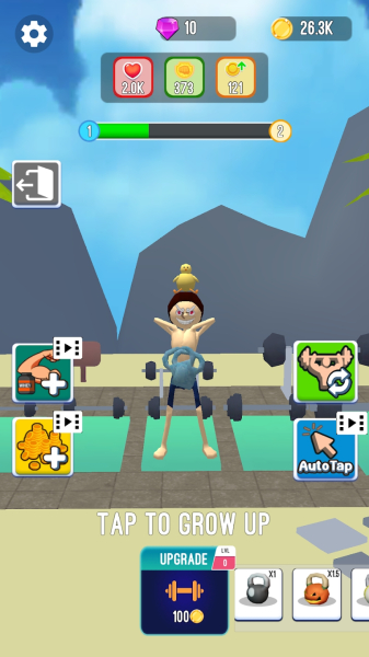 Gym Idle Workout Clicker mod apk Download latest version
