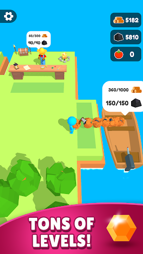 Lumber Farm Wood Carving Idle mod apk unlimited money