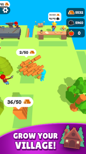 Lumber Farm Wood Carving Idle mod apk unlimited money v223 screenshot 3