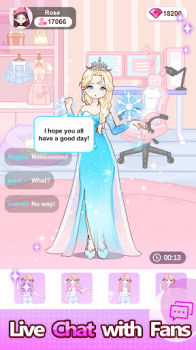 Live Star Doll Dress Up Games mod apk unlimited money and gems v1.0.9 screenshot 5