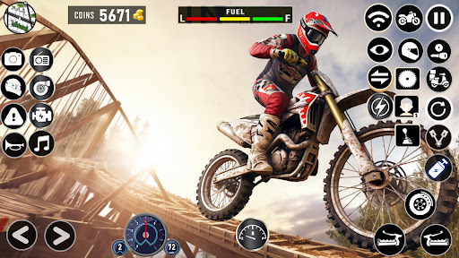 Motocross Racing Offline Games mod apk unlimited money v10.1.0 screenshot 2