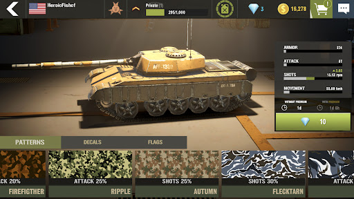 War Machines Tanks Battle Game Mod Apk Unlimited Money Download v8.31.2 screenshot 3