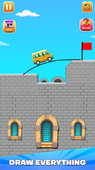 Draw Bridge Rush to Rescue mod apk no ads v16 screenshot 2