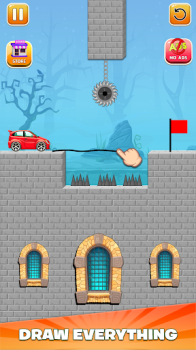 Draw Bridge Rush to Rescue mod apk no ads v16 screenshot 4