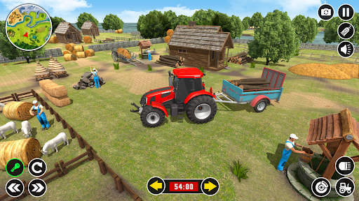 Tractor Driving Farming Sim mod apk unlimited money v17 screenshot 1