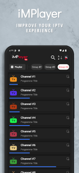 iMPlayer Mobile IPTV Player mod apk premium unlocked v1.9.1 screenshot 2