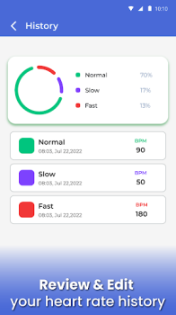 Blood Pressure Log BP Tracker apk download latest version v1.1.7 screenshot 1