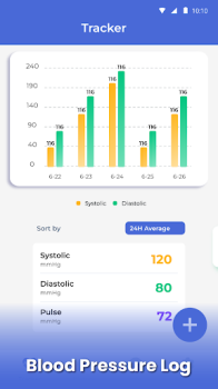 Blood Pressure Log BP Tracker apk download latest version v1.1.7 screenshot 2