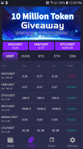 eXchangily DEX Bitcoin Wallet apk Download latest version