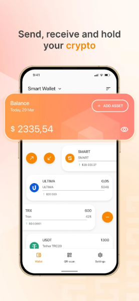 Smart Wallet app for iphone