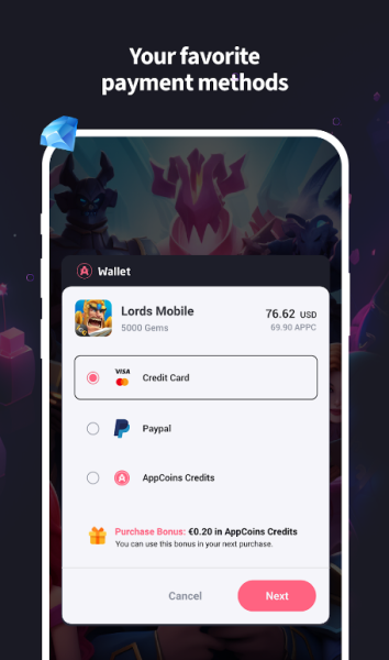 appcoins wallet mod apk unlimited money latest version