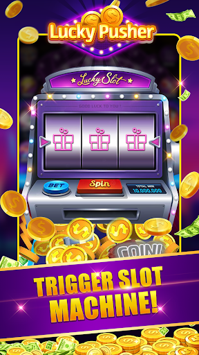 Lucky Cash Pusher Coin Games mod apk unlimited coins no ads