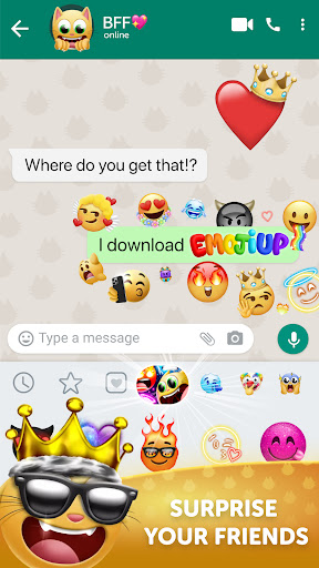 Emoji Up emoji maker sticker mod apk unlocked everythingͼƬ2