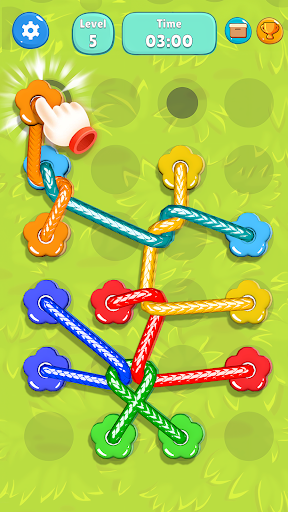 Tangled Line Knot Untie Puzzle mod apk no ads