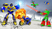 Snow Bike Transform Robot Game mod apk download v1.0.87 screenshot 4