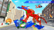 Wolf Robot Car Transform Game mod apk unlimited money v3.7 screenshot 2