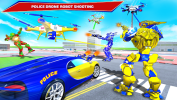 Police Eagle Robot Car Game 3d mod apk unlimited money v5.9 screenshot 2