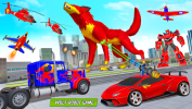 Wolf Robot Car Transform Game mod apk unlimited money v3.7 screenshot 4