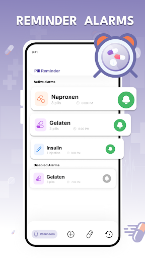 Pill Reminder Medication Alarm mod apk downloadͼƬ1