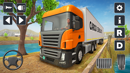 Truck Game Offroad Simulator mod apk unlocked everything v1.0.8 screenshot 2