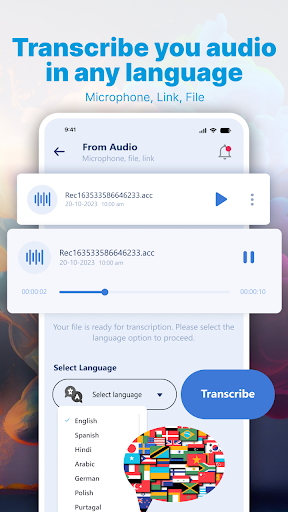 Translate Audio Video to Text mod apk premium unlocked