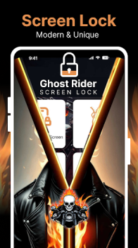 Ghost Rider Zip Screen Lock mod apk unlocked everything v1.0.17 screenshot 2