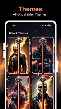 Ghost Rider Zip Screen Lock mod apk unlocked everything v1.0.17 screenshot 5