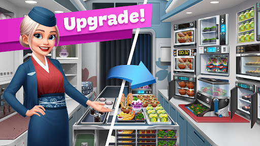 Airplane Chefs Mod apk 9.1.1 (Unlimited Money and Gems) v9.1.1 screenshot 1