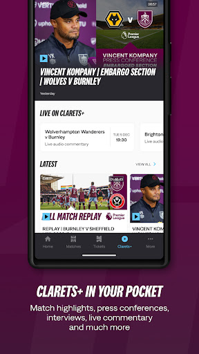 Burnley FC official app download for android
