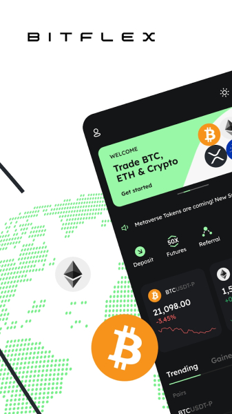 BITFLEX exchange app Download latest version