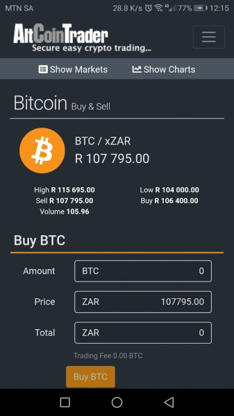 Altcoin Trader app Download latest version