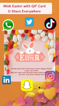 Easter GIF Stickers & Wishes app free download v1.0.0 screenshot 1