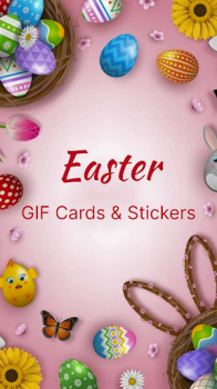 Easter GIF Stickers & Wishes app free download v1.0.0 screenshot 2