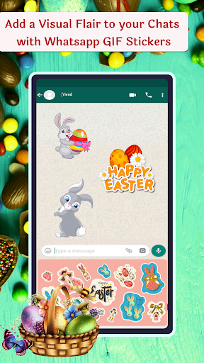 Easter GIF Stickers & Wishes app free download