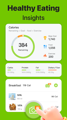 CaloScanAI Calorie Counter mod apk premium unlocked  1.8.2 screenshot 2