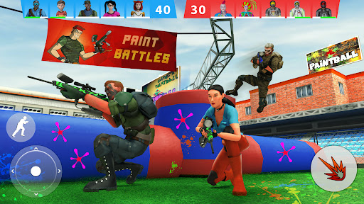 Paintball Shooting Game 3D mod apk unlimited everything v13.8 screenshot 3