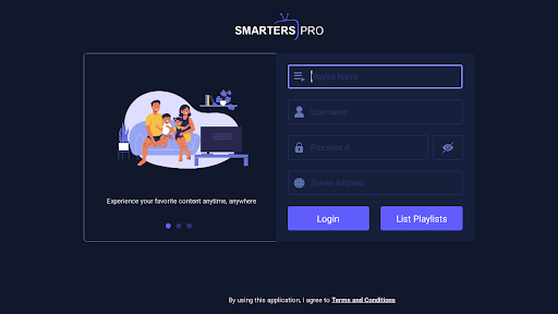 Smarters Pro premium apk free download v1.1 screenshot 1